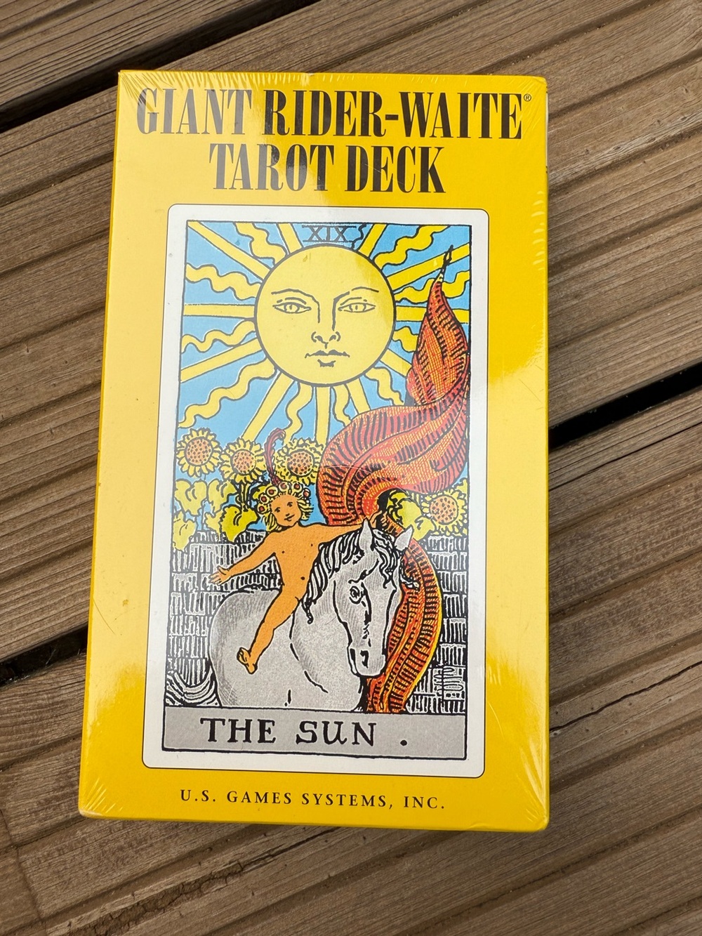 Giant Rider-Waite Tarot Deck